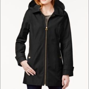 Michael Kors Hooded Raincoat Size Small